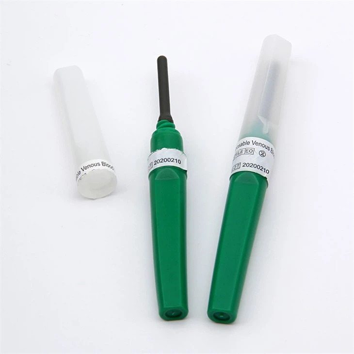 Blood Needle Pen Type Multi-sample tegnenåle med ISO