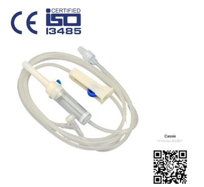 Infusionssæt med IV Fluid Flow Regulator