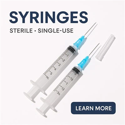 Sterile engangssprøjter