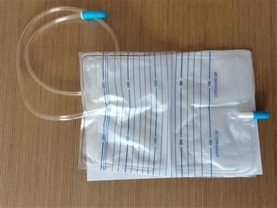 Urinopsamler 2000 ml desinfektion af hospitalskateter dræning medicinske forbrugsstoffer PVC plastik polymer urinposer